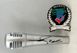 Trey Songz Signed Microphone Beckett BAS 1