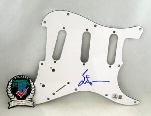Yngwie Malmsteen Signed Electric Pickguard Beckett BAS 2