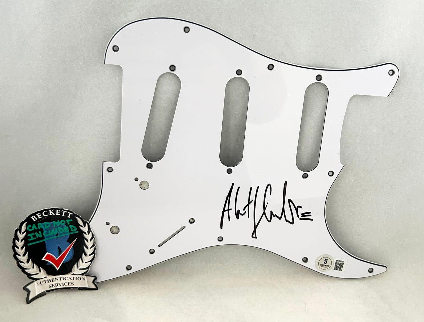 Albert Hammond Jr Signed Electric Pickguard The Strokes Beckett BAS