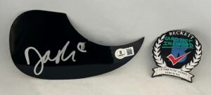 Dasha Signed Acoustic Pickguard Beckett BAS