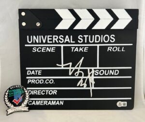 Park Chan-wook Signed Directors Clapboard Old Boy Beckett BAS