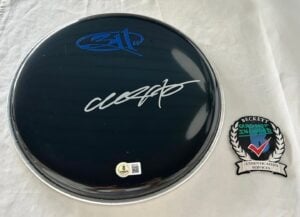 Chad Sexton Signed Drumhead 311 Band Beckett BAS