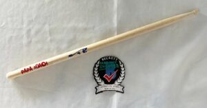 Tony Palermo Signed Drumstick Papa Roach Beckett BAS 1