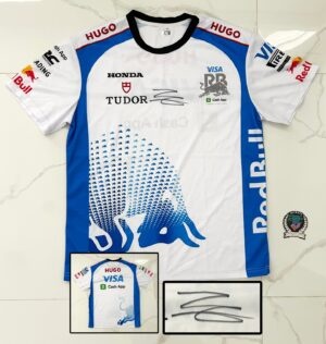 Isack Hadjar Signed Shirt Visa Cash App Racing Bulls Formula 1 F1 Beckett BAS