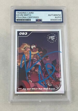 Kevin Smith Signed Card Jay And Silent Bob #093 Limited Run PSA/DNA