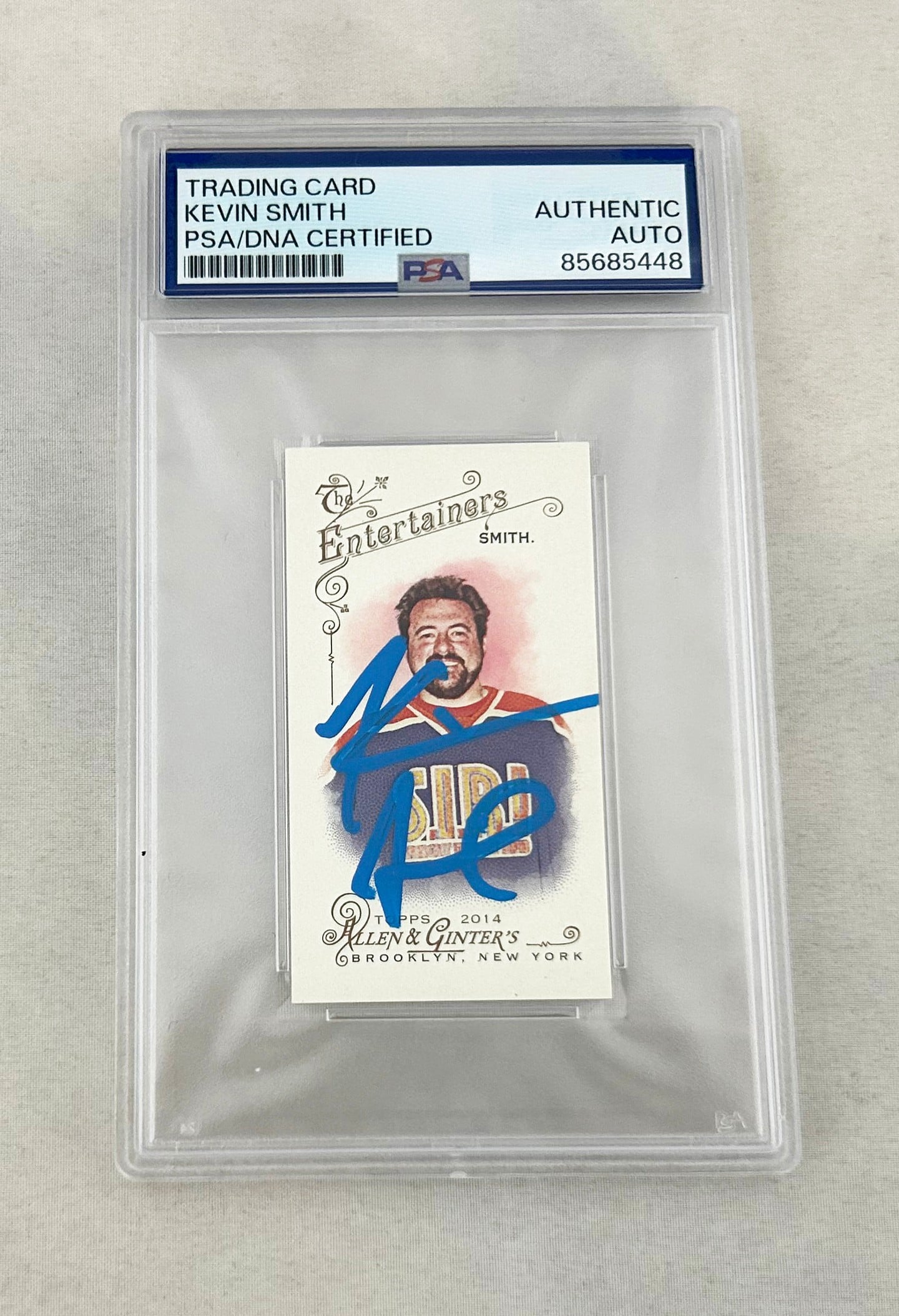 Kevin Smith Signed Card 2014 Topps Allen & Ginter Mini #52 PSA/DNA