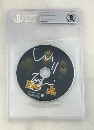 The Fugees Signed CD Lauryn Hill Wyclef Jean The Score Beckett BAS