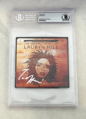 Lauryn Hill Signed CD Cover The Miseducation Of Lauryn Hill Beckett BAS