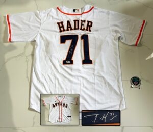 Josh Hader Signed Jersey Houston Astros Beckett BAS
