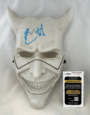 Ethan Hawke Signed Mask Black Phone JSA