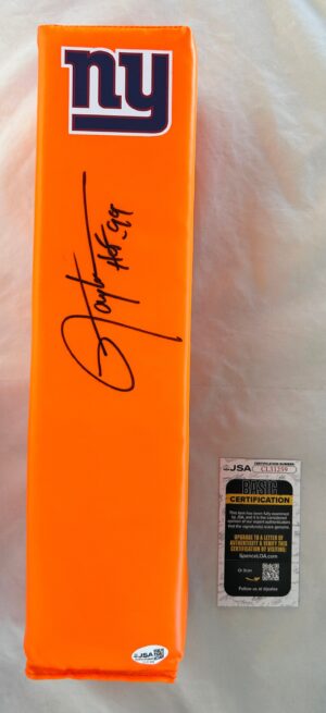 Lawrence Taylor Signed Pylon New York Giants JSA