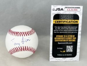 Tony Blair Signed Baseball Former British Prime Minister JSA