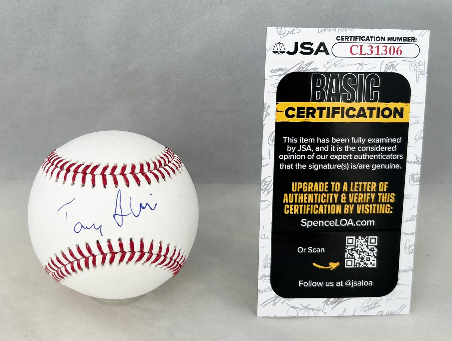 Tony Blair Signed Baseball Former British Prime Minister JSA