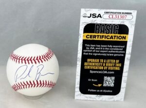 Paul Ryan Signed Baseball Former Speaker of The House JSA