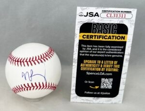 Mark Wahlberg Signed Baseball JSA