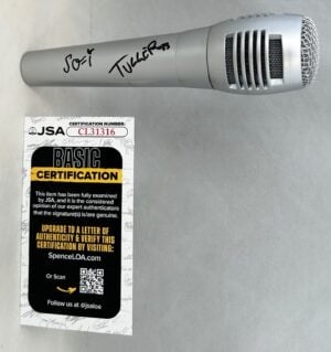 Sofi Tukker Signed Microphone JSA 1