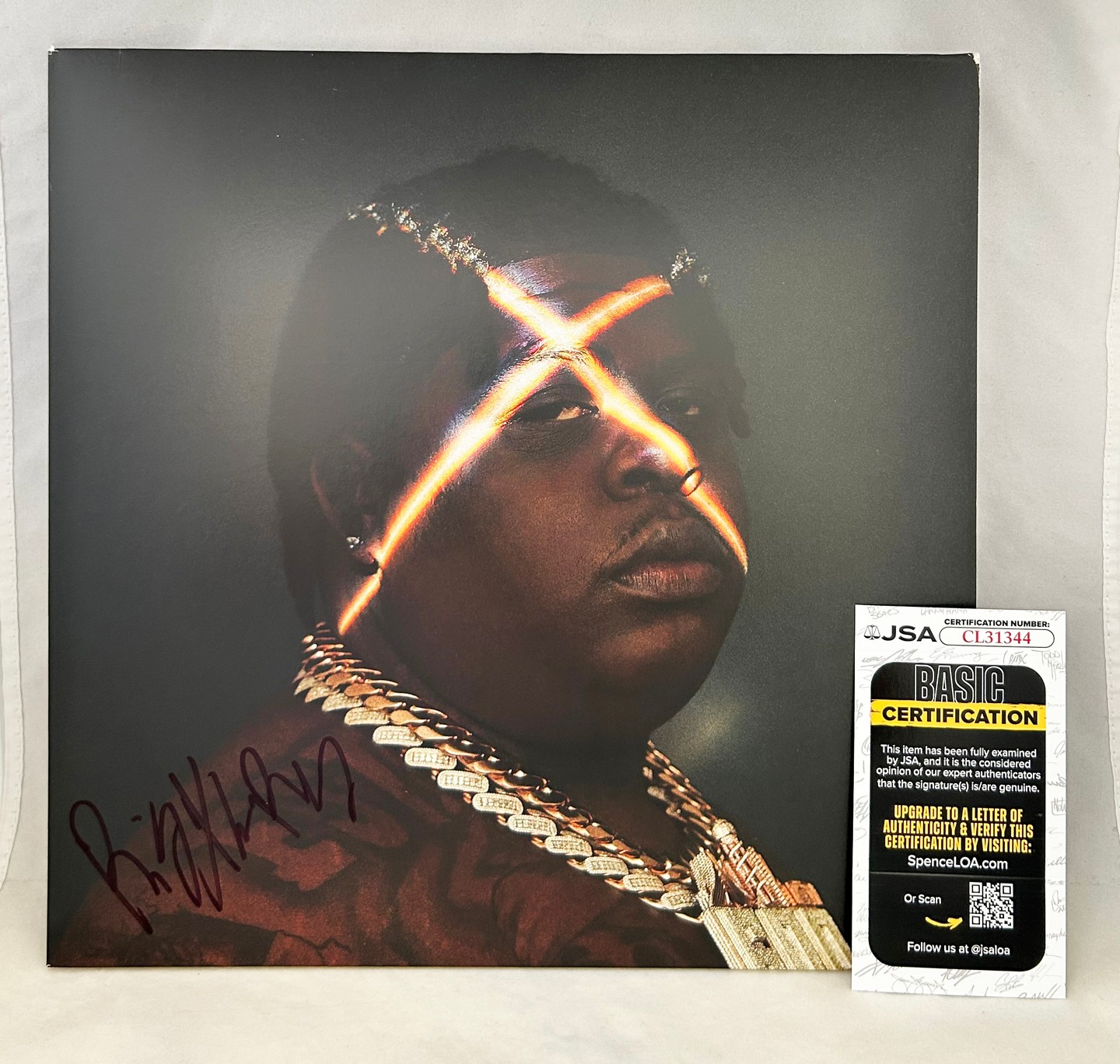BigXthaPlug Signed Vinyl LP Album JSA