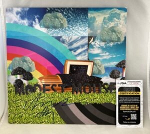 Isaac Brock Signed Vinyl LP Album Modest Mouse Golden Casket JSA