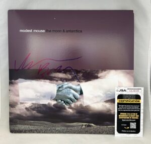 Isaac Brock Signed Vinyl LP Album Modest Mouse The Moon and Antartica JSA