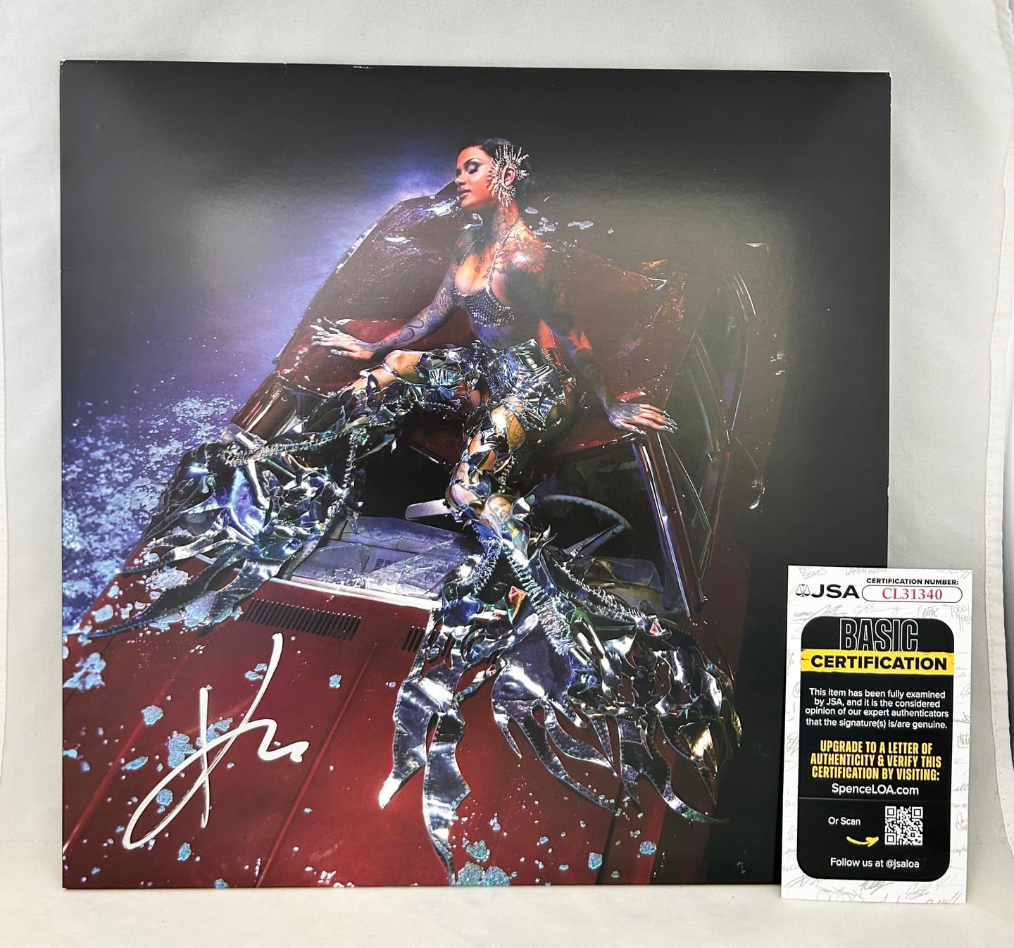 Kehlani Signed Vinyl LP Album Crash JSA