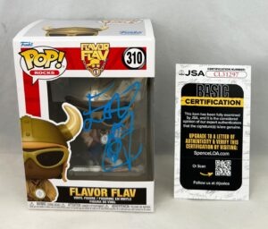 Flavor Flav Signed Funko Pop JSA 1