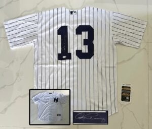 Alex Rodriguez Signed Jersey New York Yankees JSA