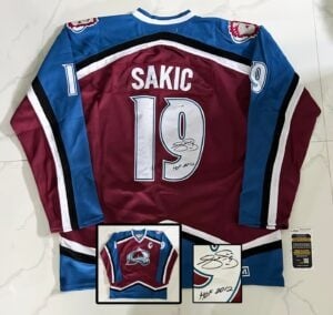 Joe Sakic Signed Jersey Colorado Avalanche JSA 1