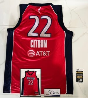 Sonia Citron Signed Jersey Washington Mystics JSA
