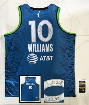 Courtney Williams Signed Jersey Minnesota Lynx Studbuz JSA