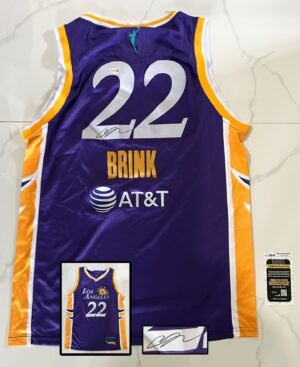 Cameron Brink Signed Jersey Los Angeles Sparks JSA