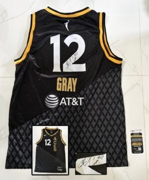 Chelsea Gray Signed Jersey Las Vegas Aces JSA