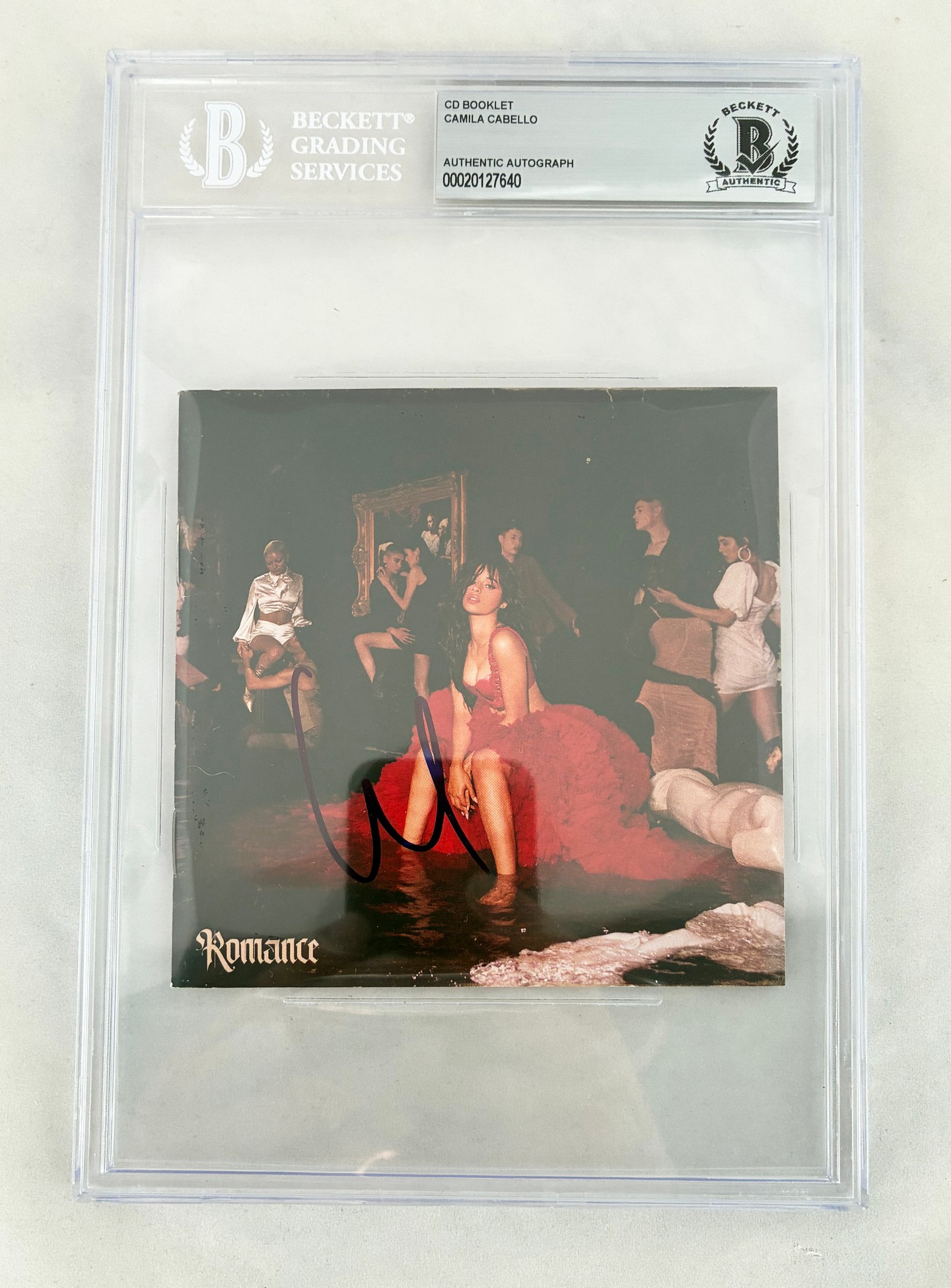 Camila Cabello Signed CD Cover Romance Beckett BAS
