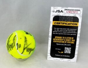Andre Agassi Signed Tennis Ball Roland Garros JSA