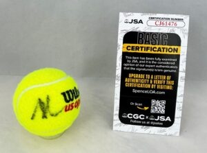 Emma Raducanu Signed Tennis Ball US Open JSA