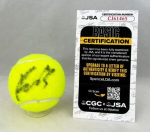 Katie Boulter Signed Tennis Ball JSA