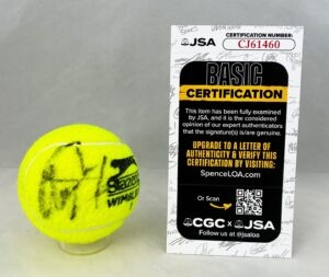 Conchita Martinez Signed Tennis Ball JSA