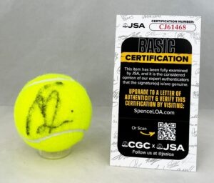 Maria Sakkari Signed Tennis Ball JSA