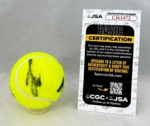 Elena Rybakina Signed Tennis Ball Australian Open JSA