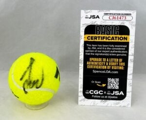 Elena Rybakina Signed Tennis Ball Australian Open JSA 1