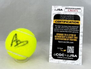 Matteo Arnaldi Signed Tennis Ball JSA