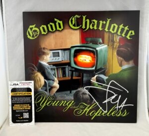 Joel Madden Signed Vinyl LP Album Good Charlotte The Young And The Hopeless JSA