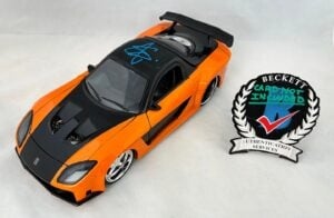 Sung Kang Signed Diecast Car 1:24 Fast and The Furious Han Lue Beckett BAS