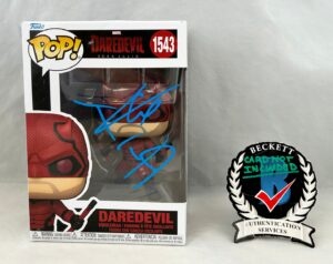 Charlie Cox Signed Funko Pop Daredevil Born Again Beckett BAS
