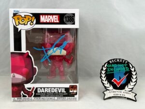 Charlie Cox Signed Funko Pop Daredevil Born Again Beckett BAS 1