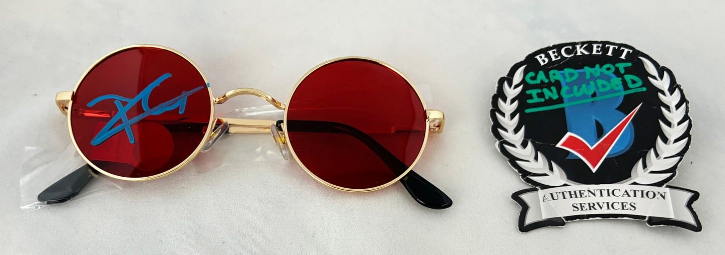 Charlie Cox Signed Glasses Daredevil Born Again Beckett BAS 1