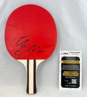 Timothee Chalamet Signed Ping Pong Paddle Marty Supreme JSA