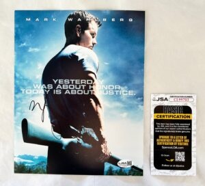 Mark Wahlberg Signed 8x10 Photo JSA 6