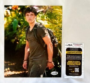 Josh Hutcherson Signed 8x10 Photo JSA 1
