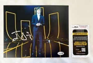 Jesse Eisenberg Signed 8x10 Photo JSA 7