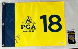 Bryson Dechambeau Signed 2026 PGA Championship Flag JSA